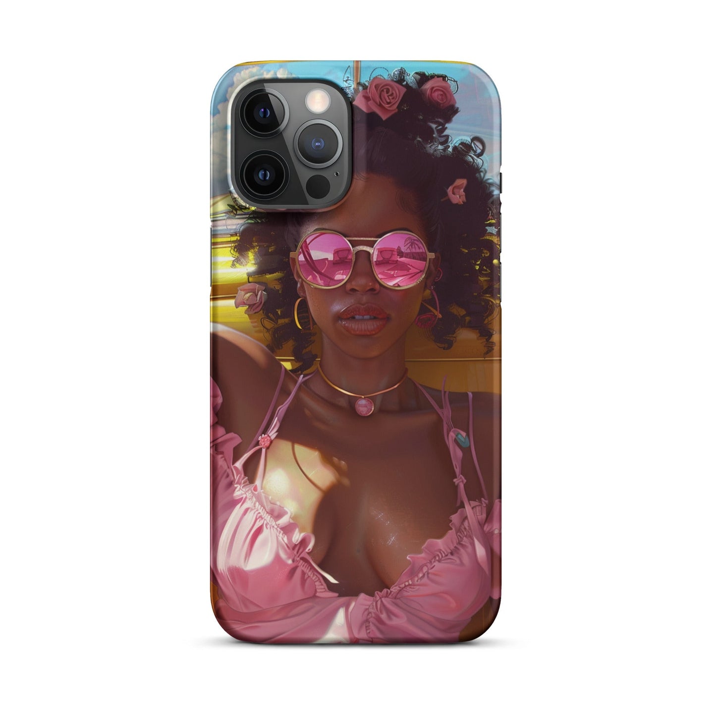 Black Girl Fashionista Phone case for iPhone - MyLootWare
