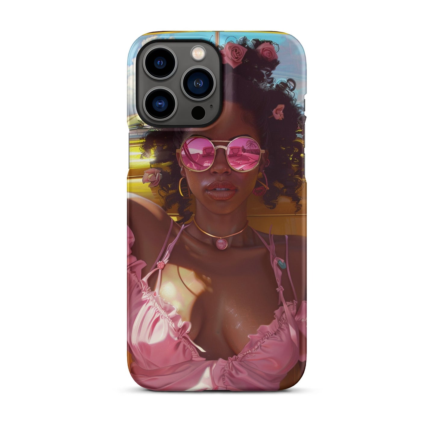 Black Girl Fashionista Phone case for iPhone - MyLootWare
