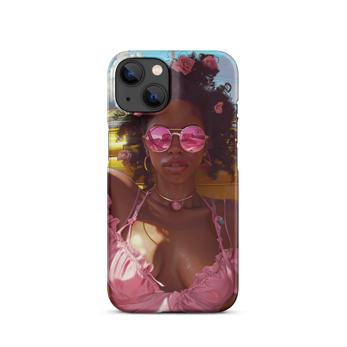Black Girl Fashionista Phone case for iPhone - MyLootWare