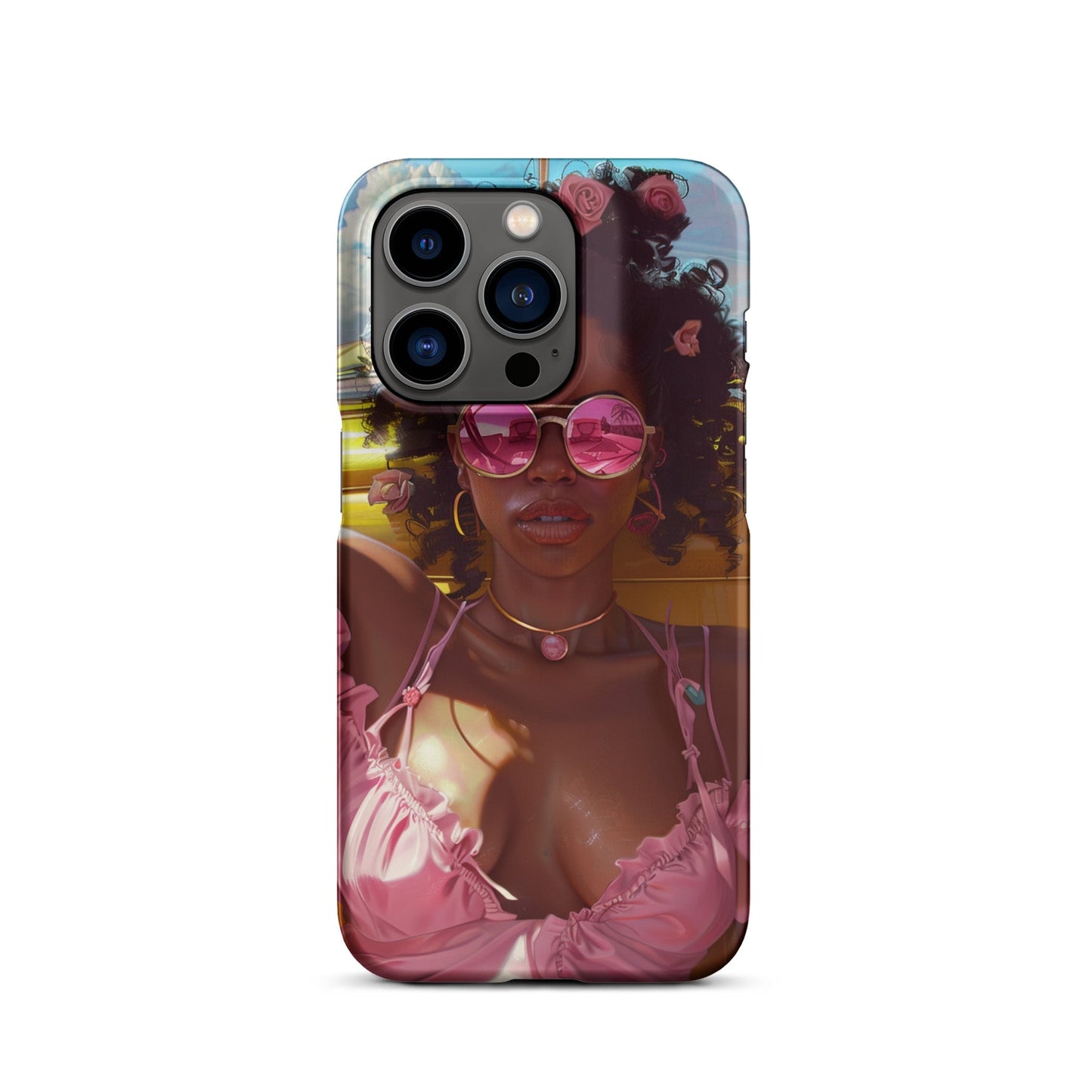 Black Girl Fashionista Phone case for iPhone - MyLootWare