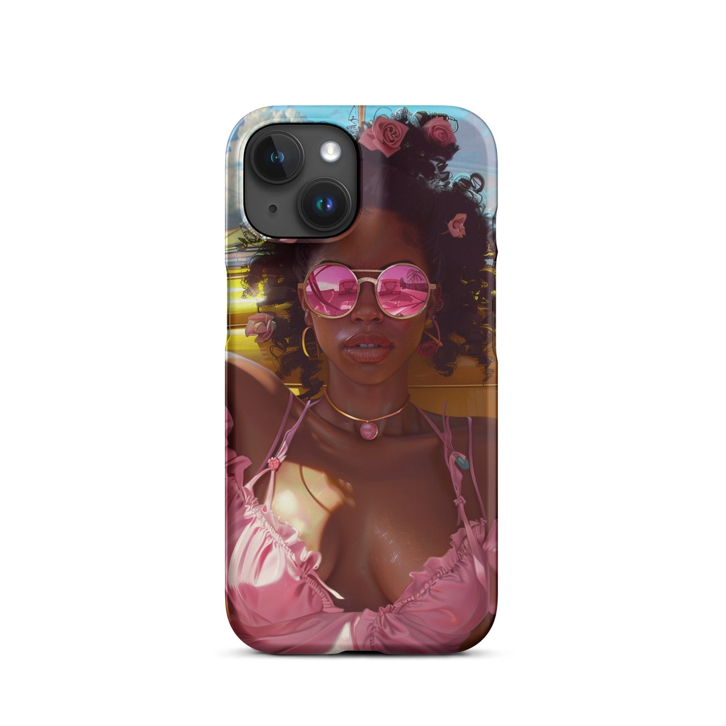 Black Girl Fashionista Phone case for iPhone - MyLootWare