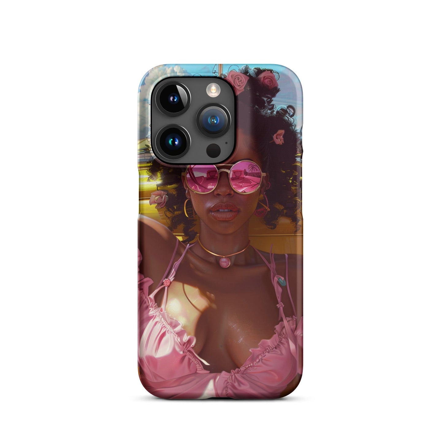 Black Girl Fashionista Phone case for iPhone - MyLootWare