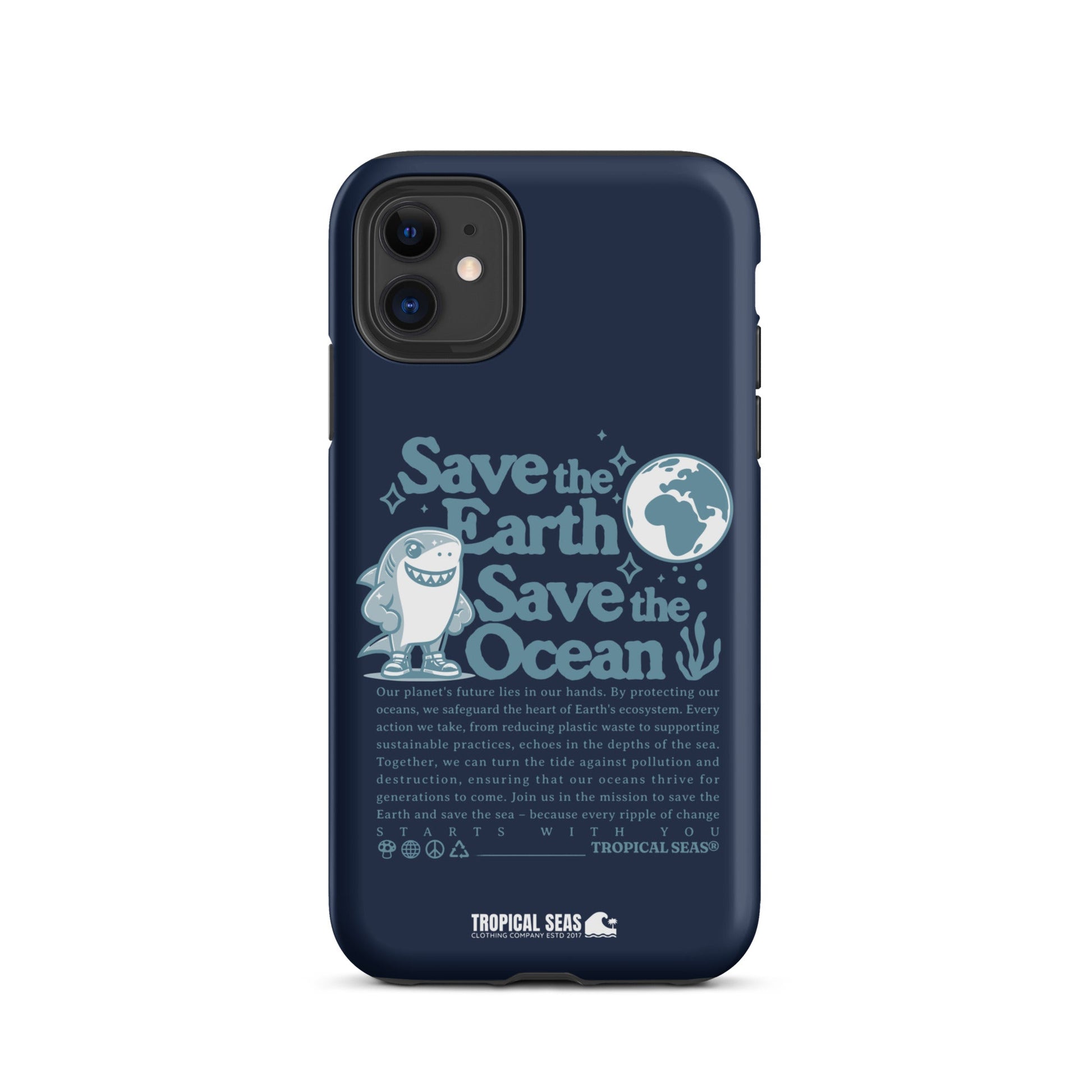 Save the Earth and Seas Tough Case for iPhone®-2