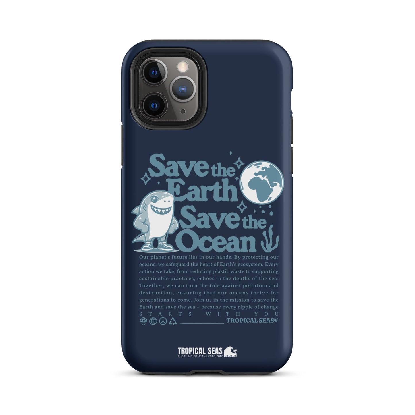 Save the Earth and Seas Tough Case for iPhone®-3
