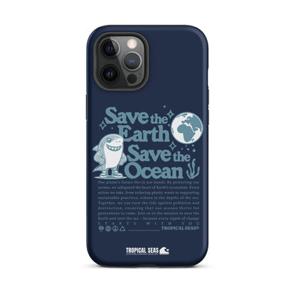 Save the Earth and Seas Tough Case for iPhone®-8