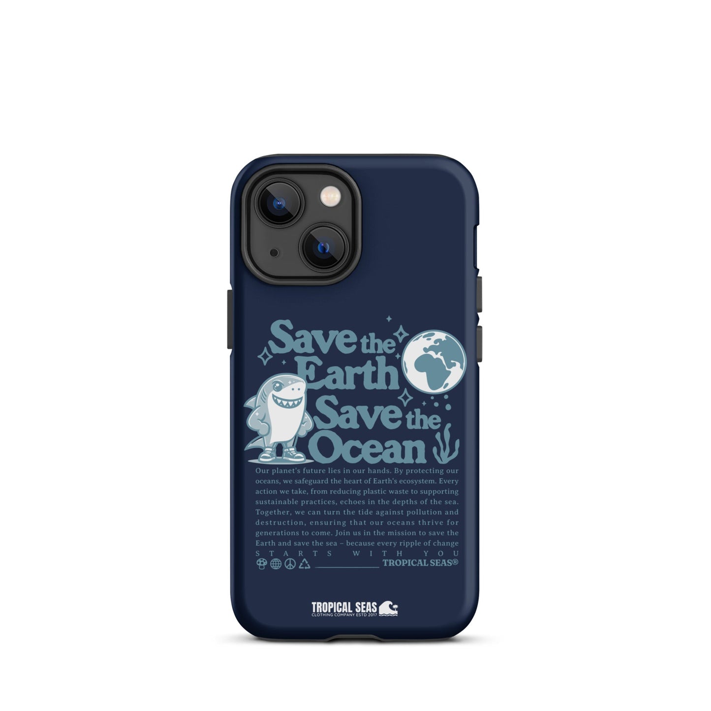 Save the Earth and Seas Tough Case for iPhone®-9