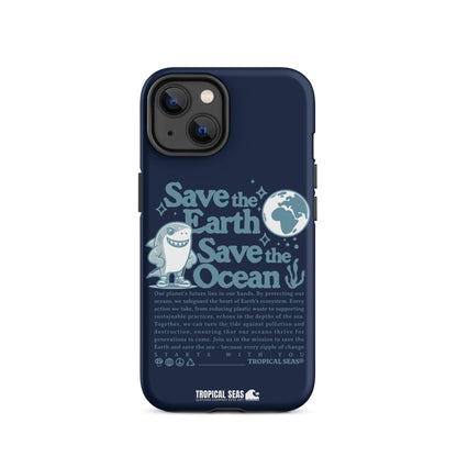 Save the Earth and Seas Tough Case for iPhone®-13