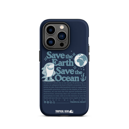 Save the Earth and Seas Tough Case for iPhone®-15