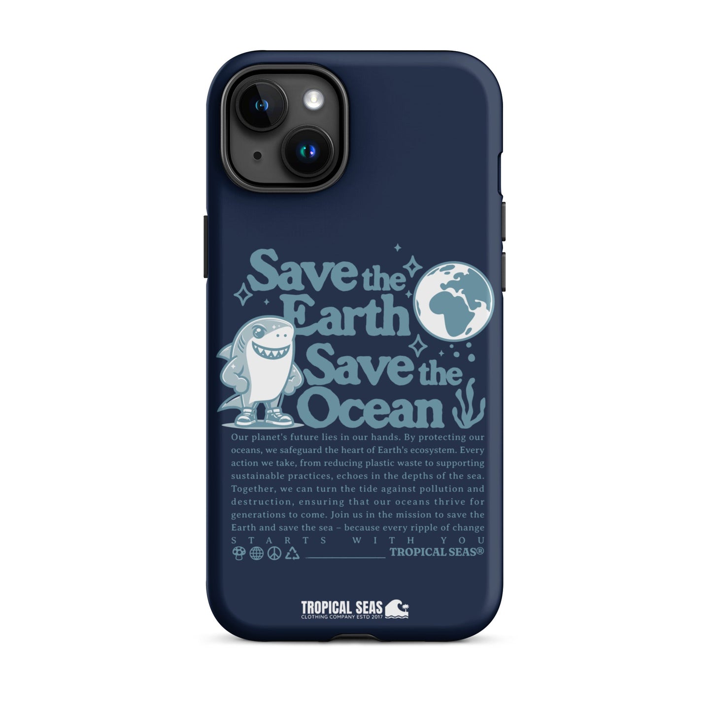 Save the Earth and Seas Tough Case for iPhone®-18