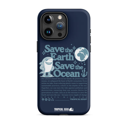 Save the Earth and Seas Tough Case for iPhone®-1